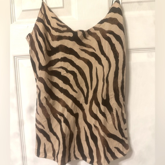 J Crew Zebra Print Camisole sz S - Picture 3 of 6
